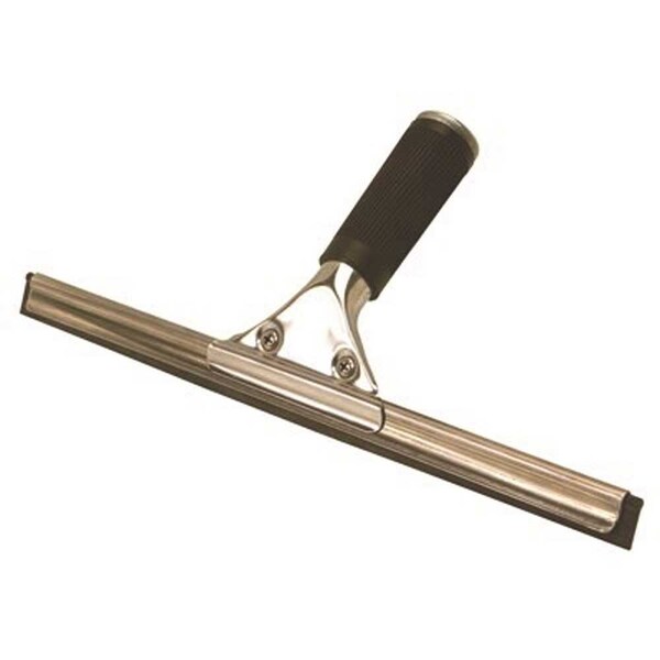 12 in. Stainless Steel Window Squeegee Complete